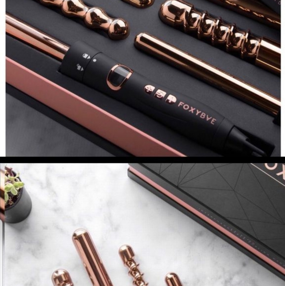 Foxybea curly hair wand